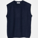 Gilet Donna in Maglia Cashmere Rigenerato Angela Smanicato Donna - Rifò Lab Moda circolare made in Italy
Blu Mora