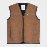 Gilet Pile Donna Uomo Lana Riciclata Andrew - Rifò Lab Moda circolare made in Italy
Beige Sughero
