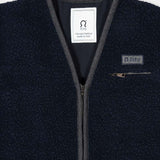 Gilet Pile Donna Uomo Lana Riciclata Andrew - Rifò Lab Moda circolare made in Italy
Blu Notte