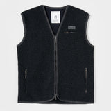 Gilet Pile Donna Uomo Lana Riciclata Andrew - Rifò Lab Moda circolare made in Italy
Grigio Antracite