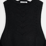 Gilet Donna Lana Rigenerata Pettorina Aperta Rebecca - Rifò Lab Moda circolare made in Italy