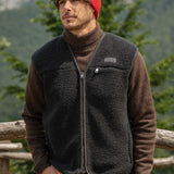 Gilet Pile Donna Uomo Lana Riciclata Andrew - Rifò Lab Moda circolare made in Italy
Grigio Antracite
