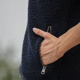 Fleeceweste aus recycelter Wolle Unisex Andrew 