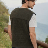 Fleeceweste aus recycelter Wolle Unisex Andrew 