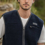 Fleeceweste aus recycelter Wolle Unisex Andrew 