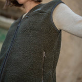 Fleeceweste aus recycelter Wolle Unisex Andrew 