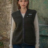 Fleeceweste aus recycelter Wolle Unisex Andrew 