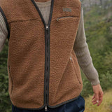 Fleeceweste aus recycelter Wolle Unisex Andrew 