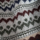 Damenstrickweste aus recycelter Wolle Simonetta 