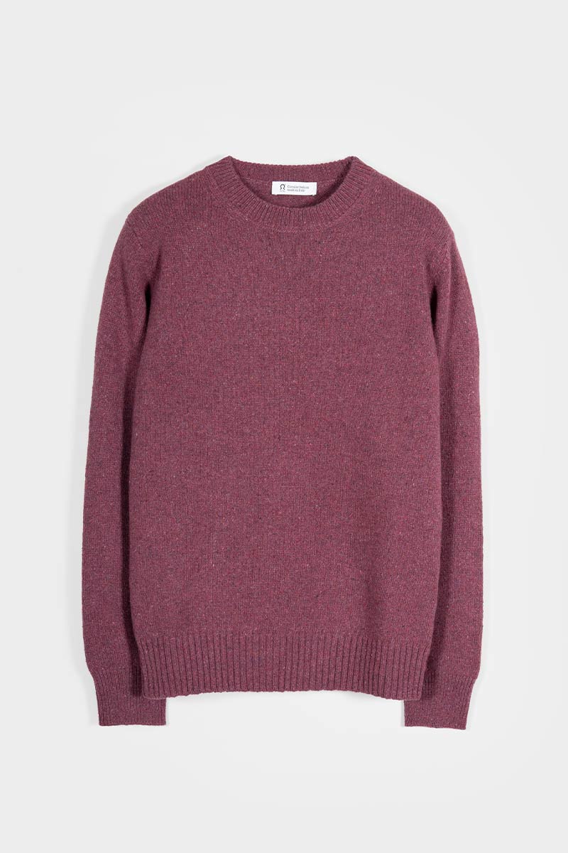 Maglia Donna Cashmere Rigenerato Edda - Rifò
Rosso Marsala