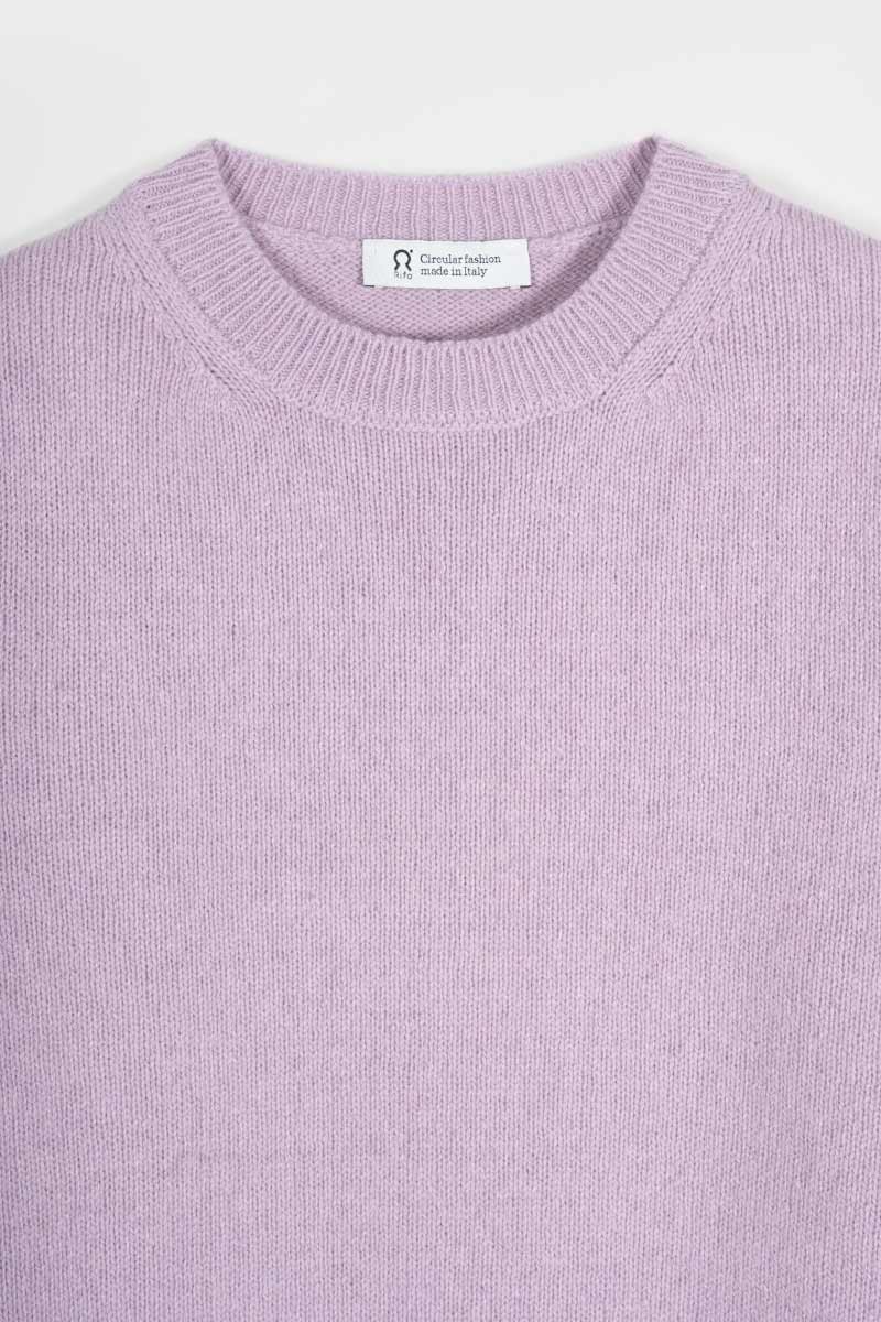Maglia Donna Cashmere Rigenerato Edda - Rifò
Lilla Lavanda