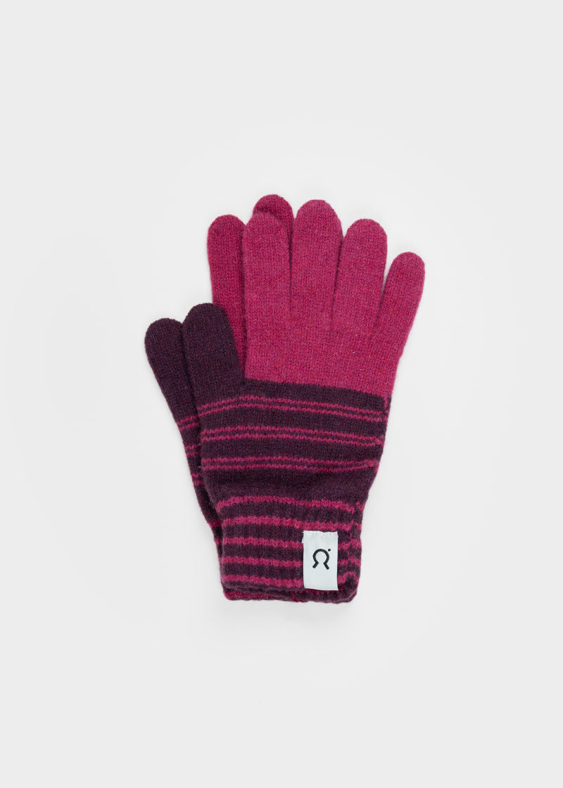 Guanti Donna Cashmere Rigenerato Zero Waste Duo - Rifò Lab Moda circolare made in Italy