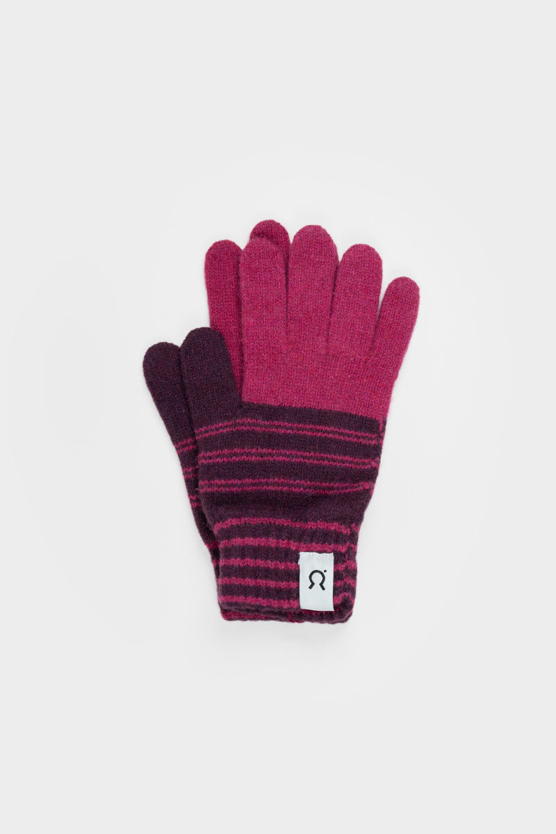 Guanti Donna Cashmere Rigenerato Zero Waste Duo - Rifò Lab Moda circolare made in Italy