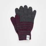 Guanti Uomo Cashmere Rigenerato Zero Waste Duo - Rifò Lab Moda circolare made in Italy