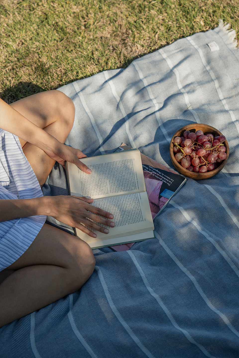 Telo Mare Cotone Rigenerato ss26 - Rifò Lab Moda circolare made in Italy