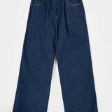 Jeans Wide Leg Donna Cotone Rigenerato Blu Consuelo – Rifò