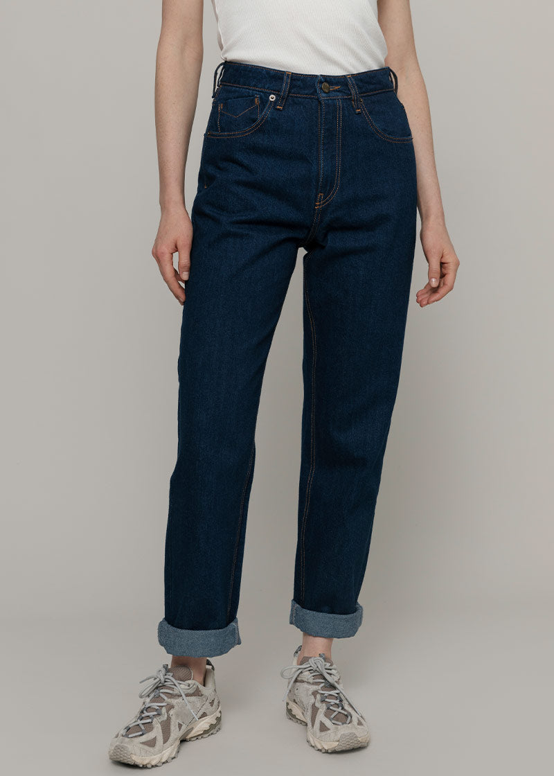 Indigo | Pantaloni Jeans Donna Cotone Rigenerato Aglaia