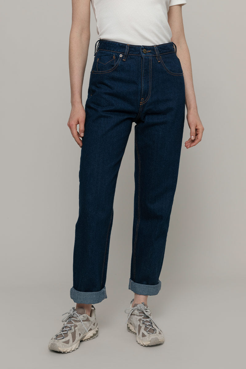 Indigo | Pantaloni Jeans Donna Cotone Rigenerato Aglaia