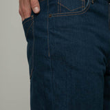 Pantaloni Jeans Uomo Cotone Rigenerato Kai Blu Indigo