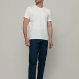 Pantaloni Jeans Uomo Cotone Rigenerato Kai Blu Indigo