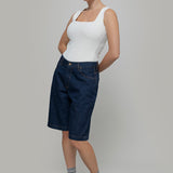 Body Donna Cotone Rigenerato Iolanda Bianco - Rifò Lab Moda circolare made in Italy