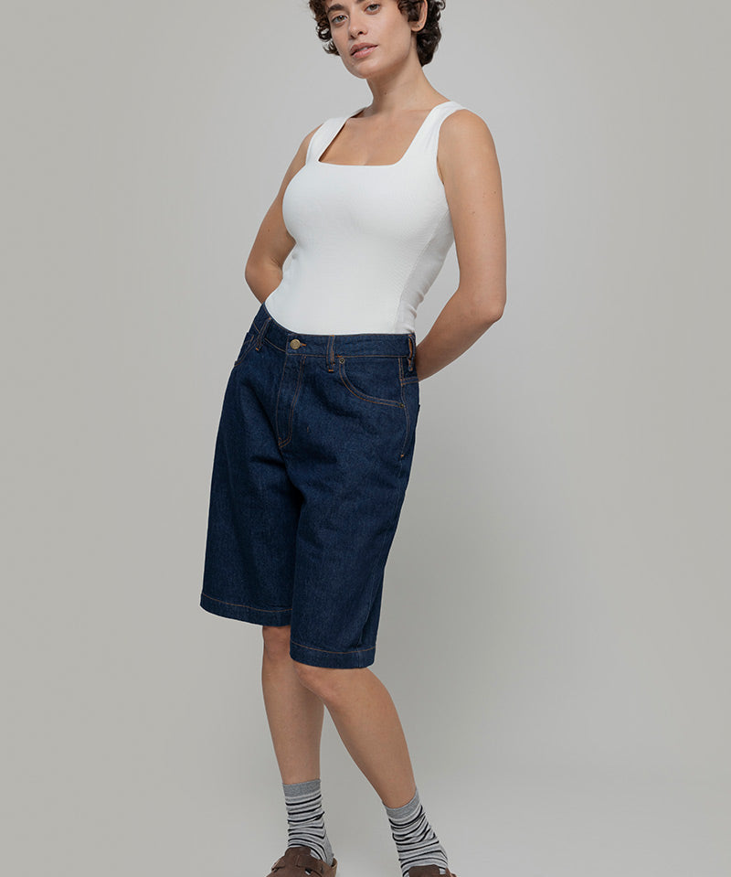 Body Donna Cotone Rigenerato Iolanda Bianco - Rifò Lab Moda circolare made in Italy