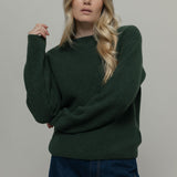 Maglia Donna Cashmere Rigenerato Melissa Verde