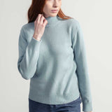 Maglia Donna Cashmere Rigenerato Ada Azzurro