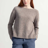 Maglia Donna Cashmere Rigenerato Eloisa Beige