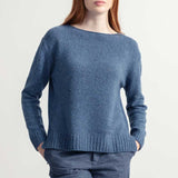 Maglia Donna Cashmere Rigenerato Eloisa Blu