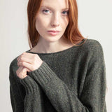 Maglia Donna Cashmere Rigenerato Eloisa Verde