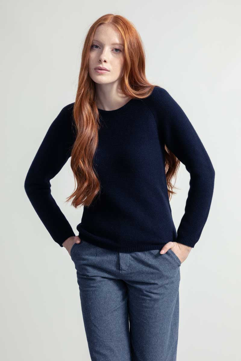 Rifò GIULIETTA Maglia Donna Cashmere Rigenerato