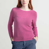 Maglia Donna Cashmere rigenerato Giulietta Rosa Confetto