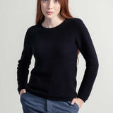 Nero Ardesia | Maglia cashmere rigenerato