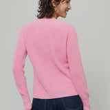 Rosa Ciliegio | Maglia Donna Cotone Rigenerato Olga