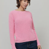 Rosa Ciliegio | Maglia Donna Cotone Rigenerato Olga