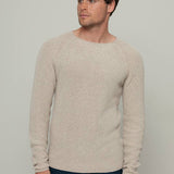 Maglia Uomo Cotone Rigenerato Francesco Beige