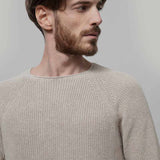 Maglia Uomo Cotone Rigenerato Francesco Beige