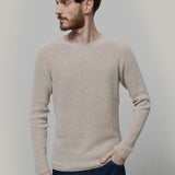 Maglia Uomo Cotone Rigenerato Francesco Beige