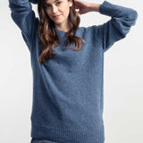 Blu Lapis | Maglia Unisex Cashmere Rigenerato Alfredo