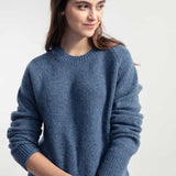 Blu Lapis | Maglia Unisex Cashmere Rigenerato Alfredo