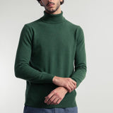 Verde Bietola | Maglia ciclista uomo cashmere rigenerato