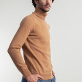 Beige Noce | Maglia ciclista uomo cashmere rigenerato