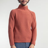 Maglia Uomo Cashmere Rigenerato Artemio Rosa Pompelmo