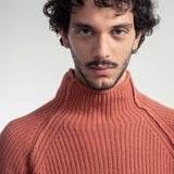 Maglia Uomo Cashmere Rigenerato Artemio Rosa Pompelmo