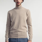 Beige Sabbia | Maglia Uomo Cashmere Rigenerato Clemente