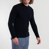 Maglia Uomo Cashmere Rigenerato Fernando Nero