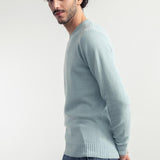 Maglia Uomo Cashmere Rigenerato Romeo Azzurro