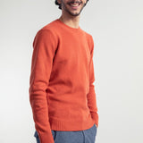 Maglia Uomo Cashmere Rigenerato Romeo Arancio Zucca