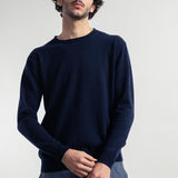 Blu Mora | Maglia Uomo Light Cashmere Rigenerato Alessio